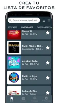 Radios de Bolivia FM y Online android App screenshot 2